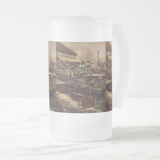 Joys van Jaffe Matglas Bierpul (Voorkant rechts)