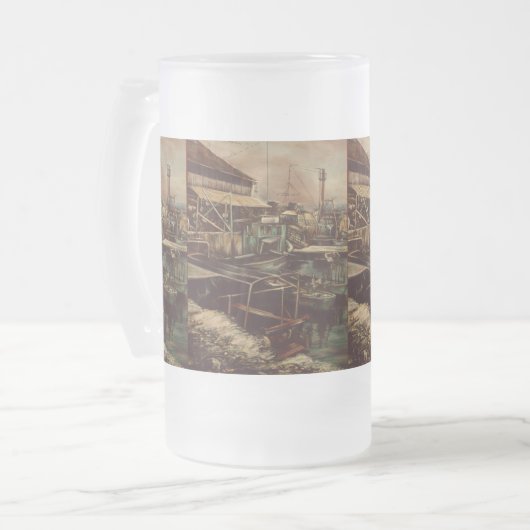 Joys van Jaffe Matglas Bierpul (Voorkant links)