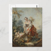 Joys van Motherhood Fragonard Briefkaart (Voorkant / Achterkant)