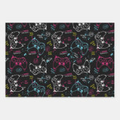 Joystick Controller Gaming Inpakpapier Vel (Voorkant)