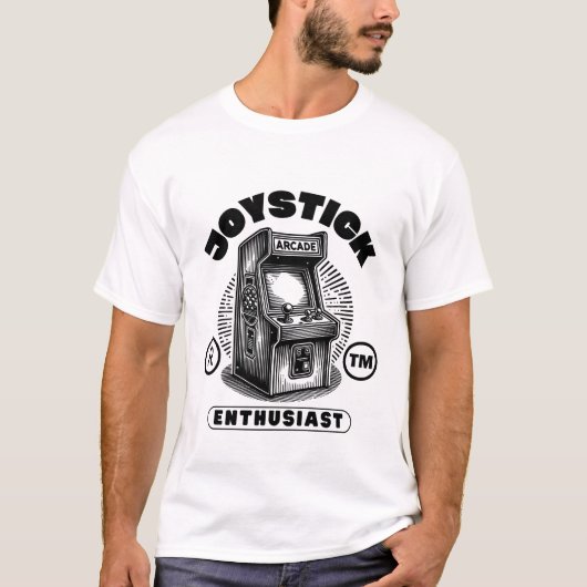 Joystick liefhebber t-shirt (Voorkant)
