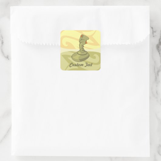 Joystick Square Sticker (Tas)