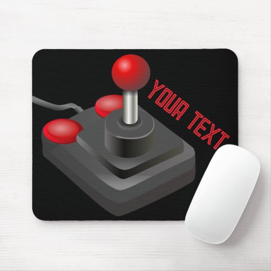 Joystick  videospel old school retro muismat (Met muis)