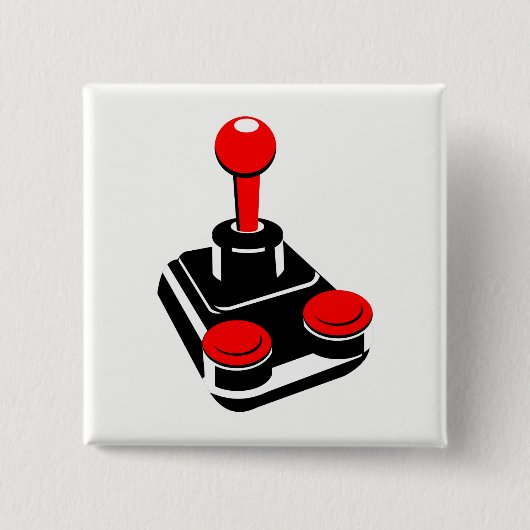 Joystick Vierkante Button 5,1 Cm (Voorkant)