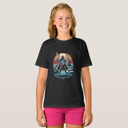 Joystick Warrior T-shirt (Voorkant volledig)