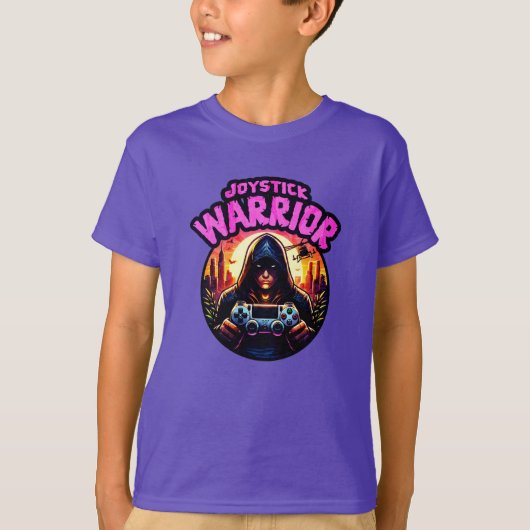 Joystick warrior T-Shirt (Voorkant)