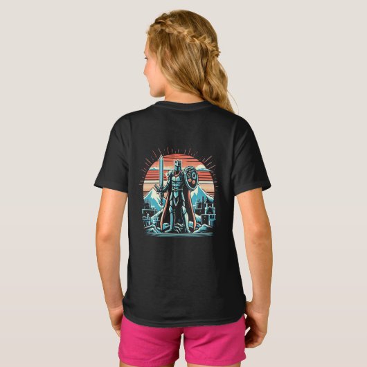 Joystick Warrior T-shirt (Achterkant volledig)