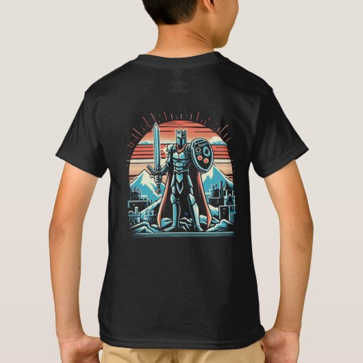 Joystick Warrior T-shirt (Achterkant)