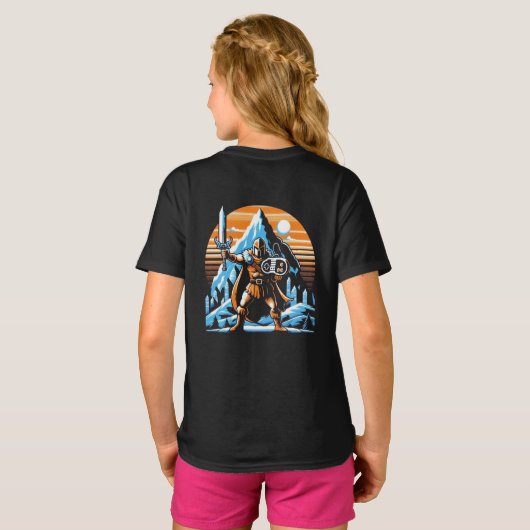 Joystick Warrior T-shirt (Achterkant volledig)