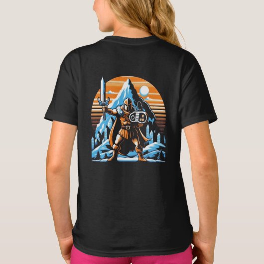 Joystick Warrior T-shirt (Achterkant)
