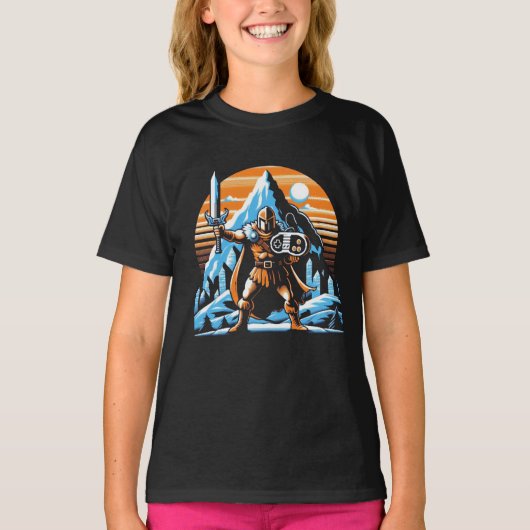 Joystick Warrior T-shirt (Voorkant)