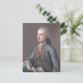 Jozef II keizer en koning van het Heilige Roomse R Briefkaart (Staand voorkant)