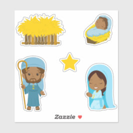 Jozef, Mary, Jezus Sticker