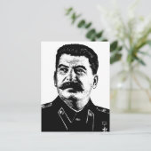 Jozef Stalin, USSR, CCCP, Sovjet-Unie, Communisme Briefkaart (Staand voorkant)