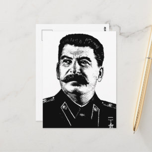 Jozef Stalin, USSR, CCCP, Sovjet-Unie, Communisme Briefkaart