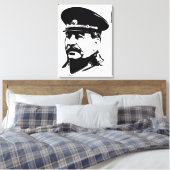 Jozef Stalin, USSR, CCCP, Sovjet-Unie, Communisme Canvas Afdruk (Insitu (Slaapkamer))