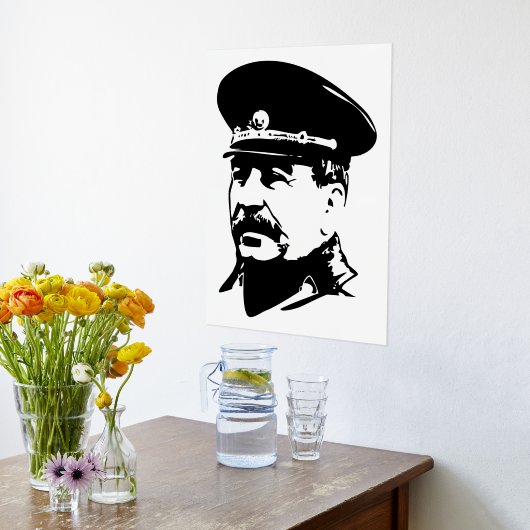 Jozef Stalin, USSR, CCCP, Sovjet-Unie, Communisme Folie Afdrukken (Laag (Keuken))