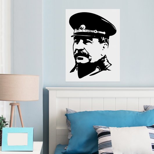 Jozef Stalin, USSR, CCCP, Sovjet-Unie, Communisme Folie Afdrukken (Insitu (Slaapkamer))