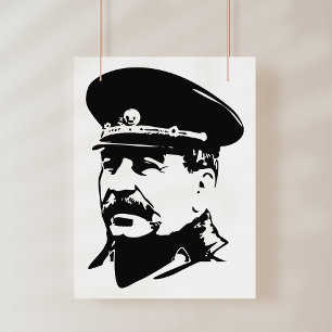 Jozef Stalin, USSR, CCCP, Sovjet-Unie, Communisme Poster