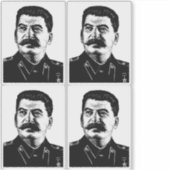Jozef Stalin, USSR, CCCP, Sovjet-Unie, Communisme Sticker (Voorkant)