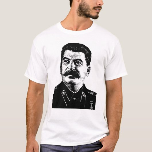 Jozef Stalin, USSR, CCCP, Sovjet-Unie, Communisme T-shirt (Voorkant)