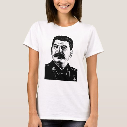 Jozef Stalin, USSR, CCCP, Sovjet-Unie, Communisme T-shirt (Voorkant)