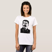Jozef Stalin, USSR, CCCP, Sovjet-Unie, Communisme T-shirt (Voorkant volledig)