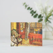 Jozsef Rippl-Ronai - Parijs Interior Briefkaart (Staand voorkant)