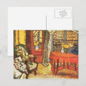 Jozsef Rippl-Ronai - Parijs Interior Briefkaart (Voorkant / Achterkant)
