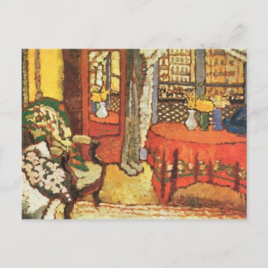 Jozsef Rippl-Ronai - Parijs Interior Briefkaart (Voorkant)