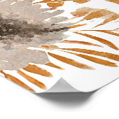 Jozua 19 Wees sterk, wees moedig Bijbelvers Poster (Hoek)