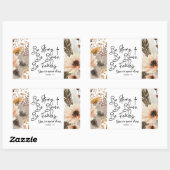 Jozua 19 Wees sterk, wees moedig Bijbelvers Rechthoekige Sticker (Vel)