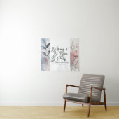 Jozua 19 Wees sterk, wees moedig Bijbelvers Wandkleed (In Situ (horizontaal))