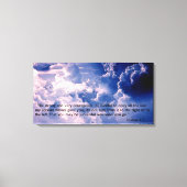 Jozua 1:7 canvas afdruk (Voorkant)