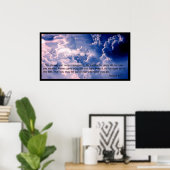 Jozua 1:7 Poster (Thuiskantoor)