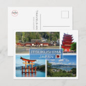JP Japan - Itsukushima - Briefkaart (Voorkant / Achterkant)
