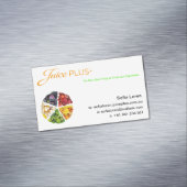 JP+ Magnet-SJABLOON Magnetisch Visitekaartje (Voorbeeld)