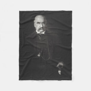 JP Morgan Portrait Fleece Deken