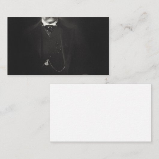 JP Morgan Portrait Visitekaartje (Voorkant / Achterkant)