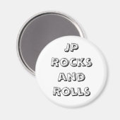 JP Rocks and Rolls Magneet (Voorkant / Achterkant)