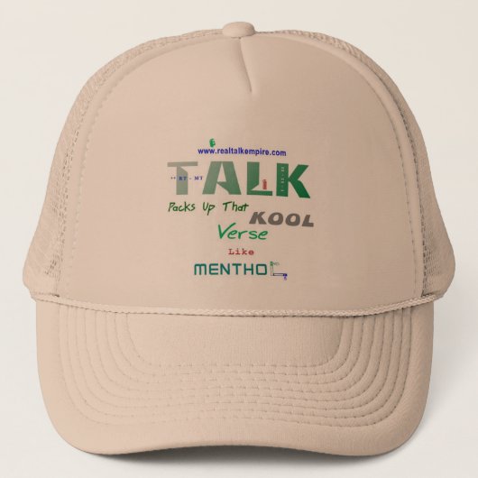 Jpeg - Menthol Trucker Pet (Voorkant)