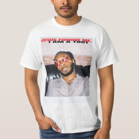 Jpegmafia Jezus Vergeef me, ik ben een beetje T-shirt (Voorkant)