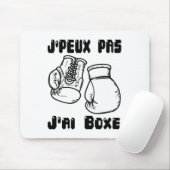 J'peux Pas J'ai Boksen - Boksgeschenk Jersey Muismat (Met muis)