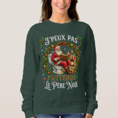 J'Peux Pas J'attends Le Père Noël Drôle Noel Trui (Voorkant)