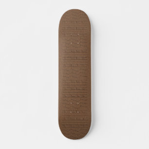 JPL Mars Curiosity Rover Tire Tread-Red Skateboard