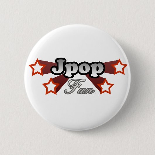 Jpop Fan Ronde Button 5,7 Cm (Voorkant)