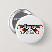 Jpop Fan Ronde Button 5,7 Cm (Voorkant /achterkant)