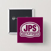 JPS VIERKANTE BUTTON 5,1 CM (Voorkant /achterkant)
