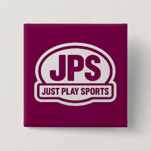 JPS VIERKANTE BUTTON 5,1 CM