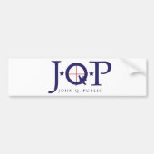 JQP-Bumpersticker Bumpersticker (Voorkant)